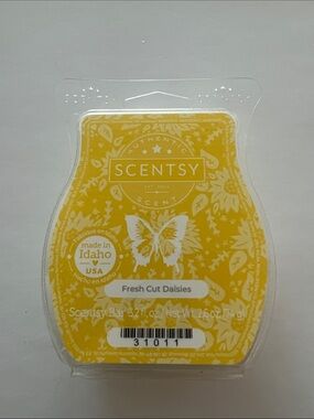 RETIRED/DISCONTINUED Scentsy Fresh Cut Daisies Wax Bar